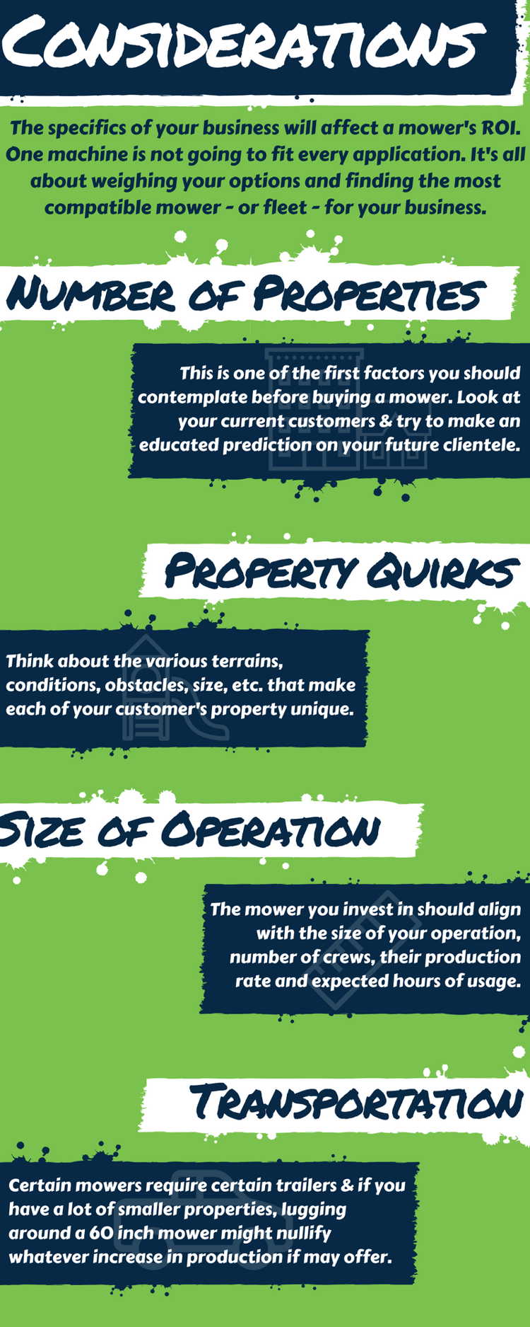 [Infographic] Commercial Lawn Mowers Belt Drive vs. Hydrostatic